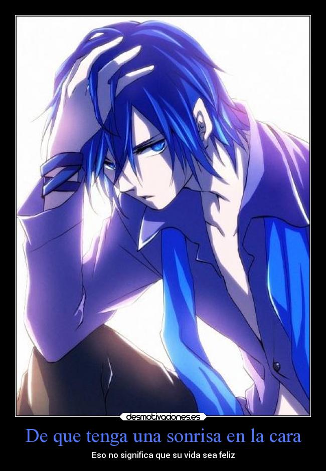 De que tenga una sonrisa en la cara -