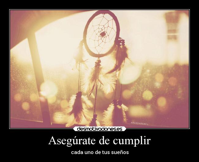 Asegúrate de cumplir -