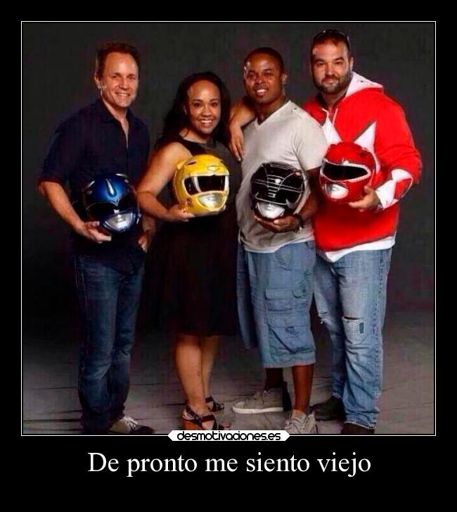 De pronto me siento viejo - 