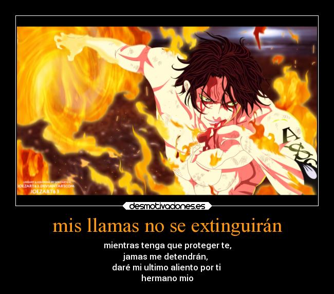 mis llamas no se extinguirán - 