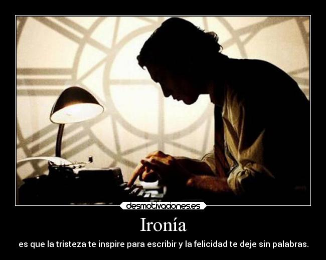 Ironía -