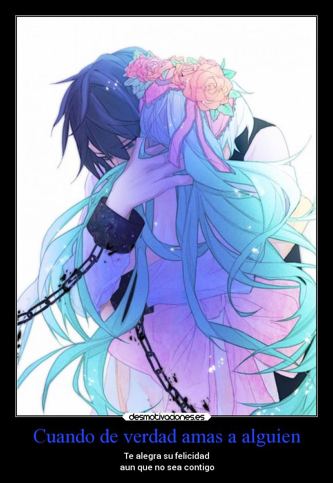 Cuando de verdad amas a alguien -