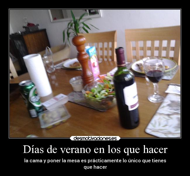 Días de verano en los que hacer -