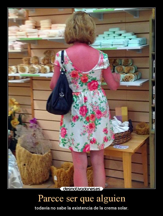 Parece ser que alguien -