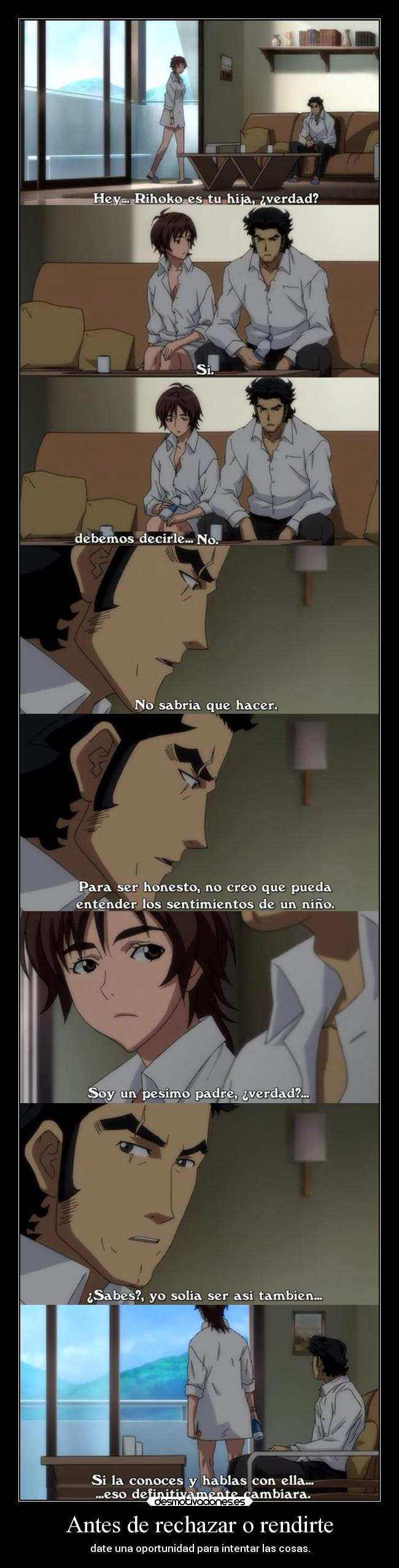 Antes de rechazar o rendirte -