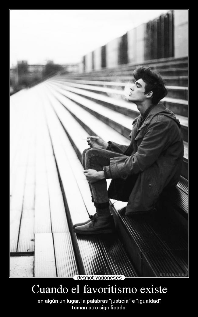 Cuando el favoritismo existe - 