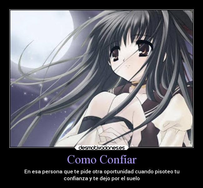 Como Confíar -