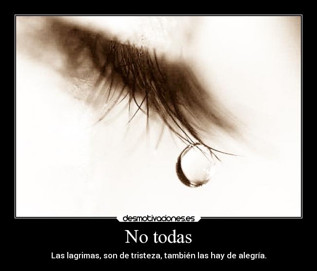 No todas -