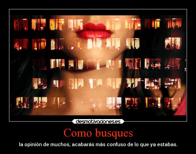 Como busques -