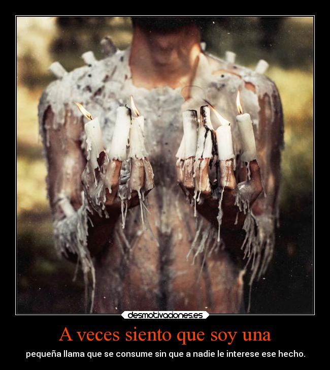 A veces siento que soy una - 