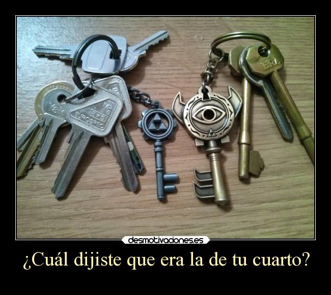 ¿Cuál dijiste que era la de tu cuarto? - 
