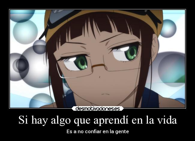 carteles vida desmotivaciones anime nisekoi ruri miyamoto desmotivaciones