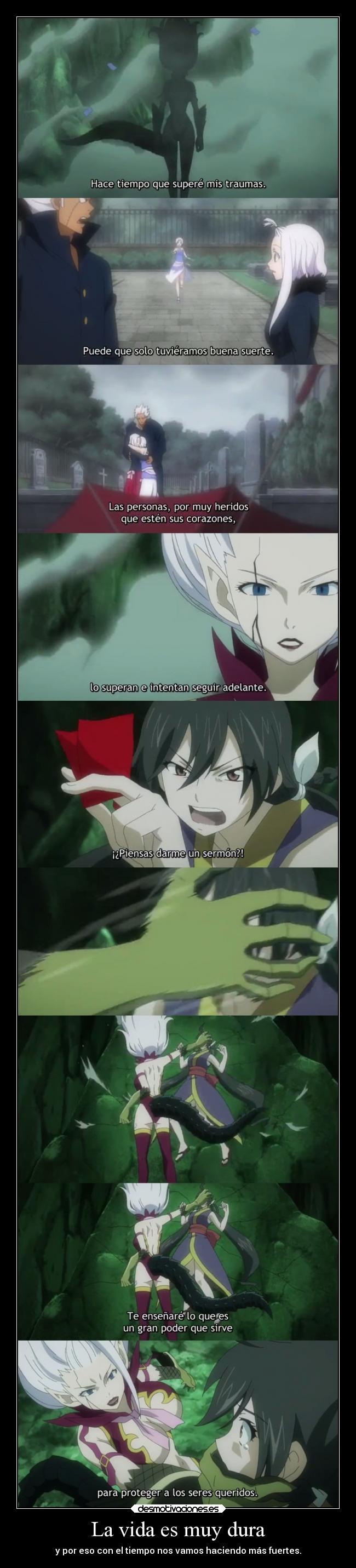 La vida es muy dura -