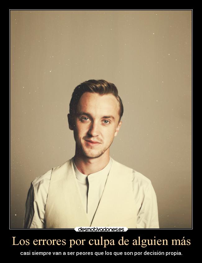 Los errores por culpa de alguien más -