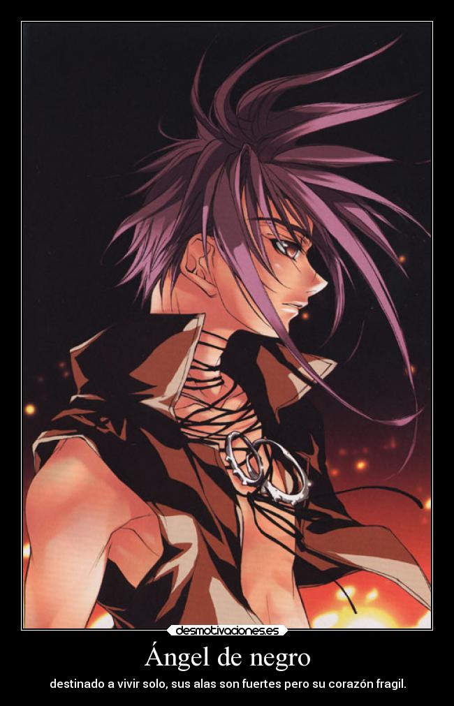 Ángel de negro -