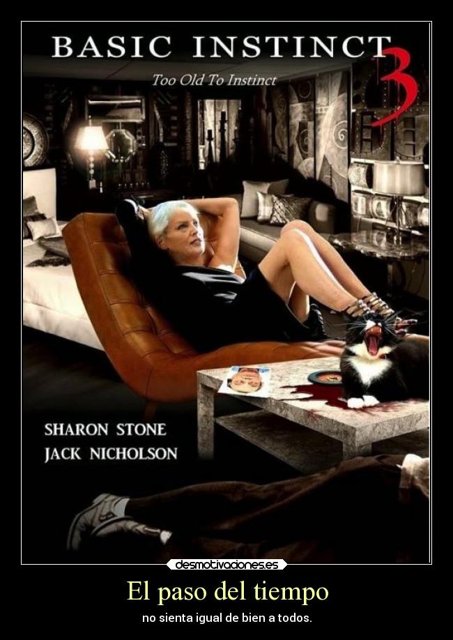 El paso del tiempo - no sienta igual de bien a todos.