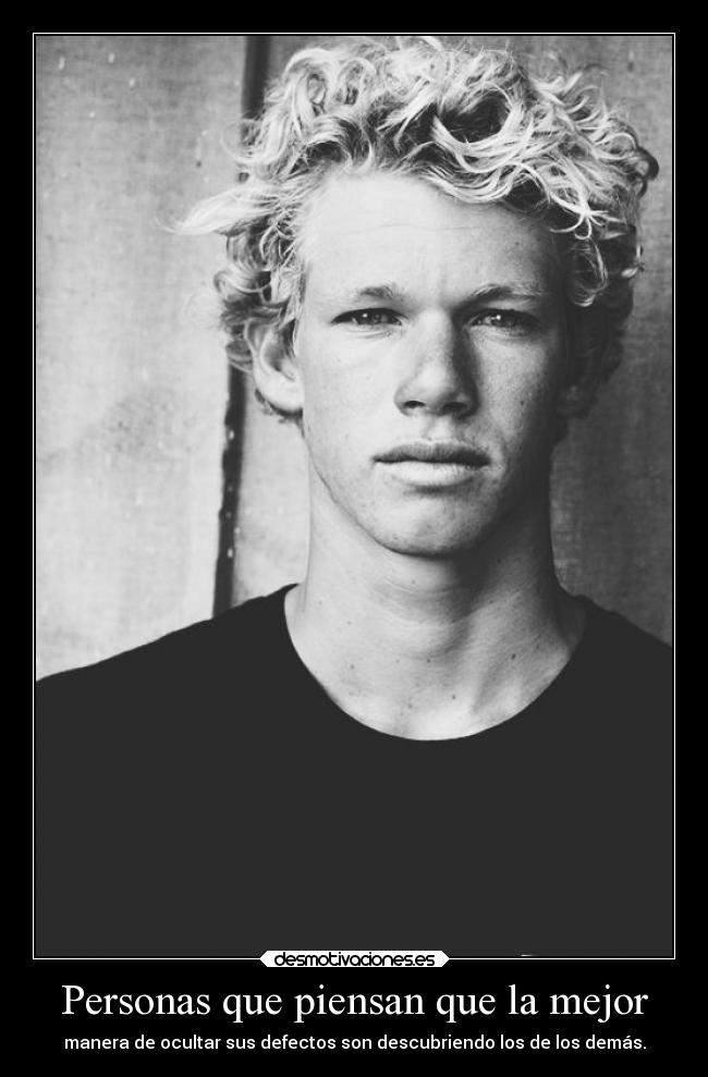 Personas que piensan que la mejor - 