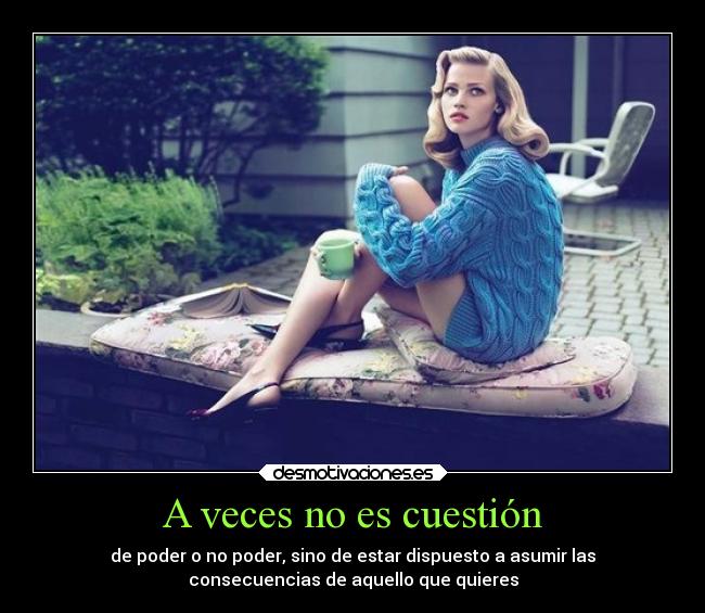 A veces no es cuestión - 