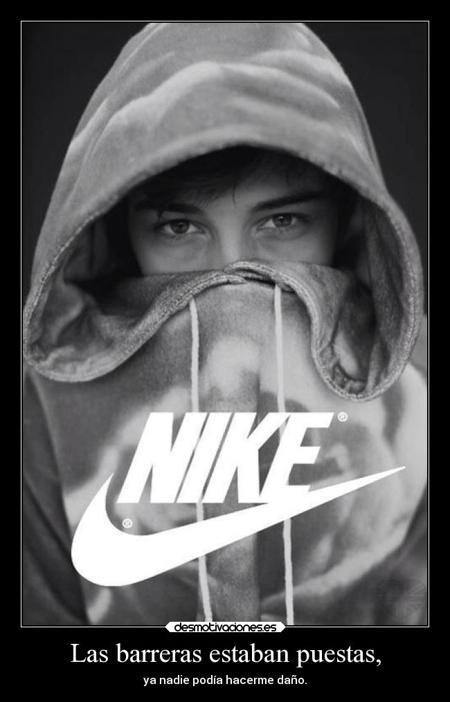 Las barreras estaban puestas, -