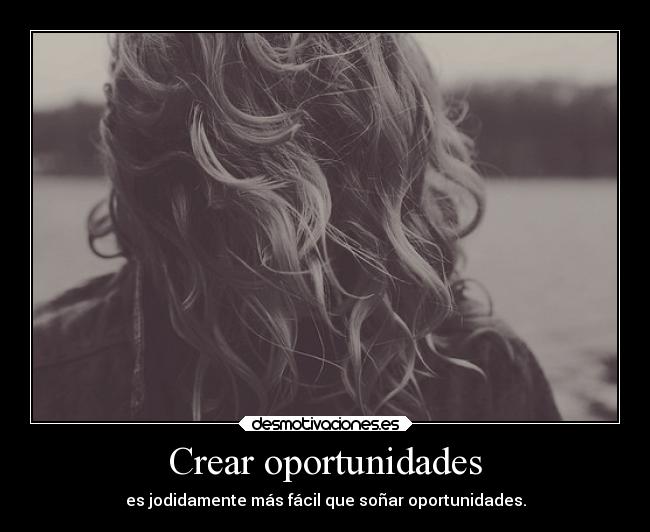 Crear oportunidades - 