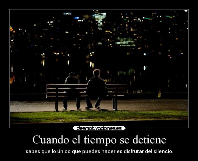 Cuando el tiempo se detiene - 