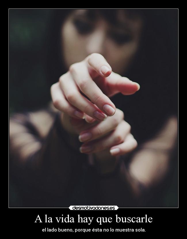 A la vida hay que buscarle - 