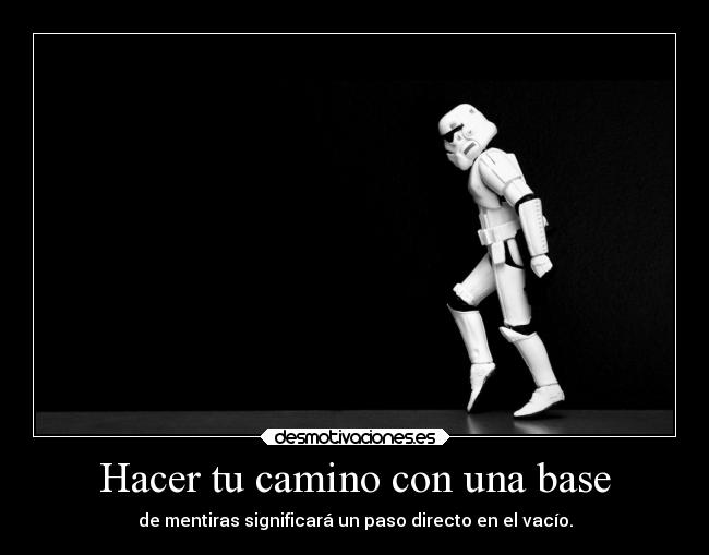 Hacer tu camino con una base -