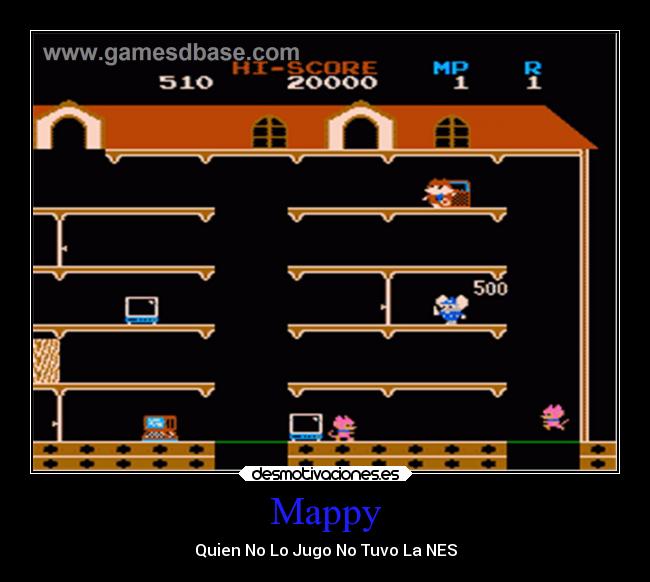 Mappy - Quien No Lo Jugo No Tuvo La NES