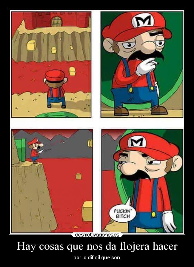 Hay cosas que nos da flojera hacer - 