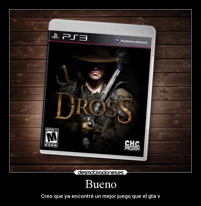 Bueno - Creo que ya encontré un mejor juego que el gta v