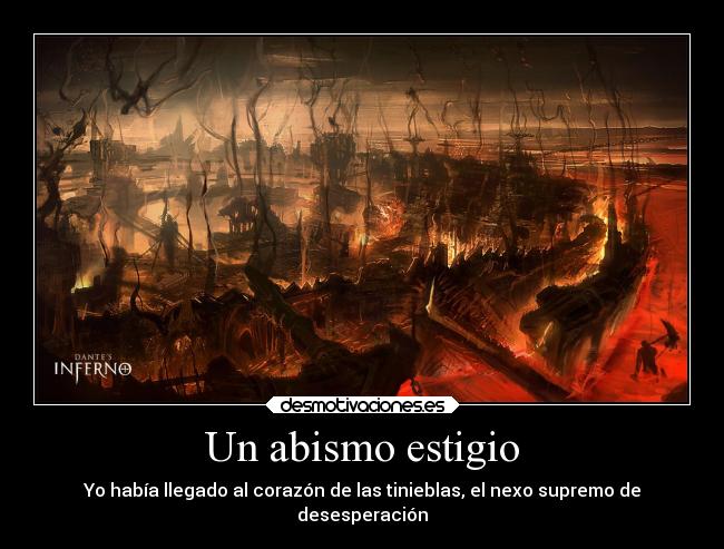 Un abismo estigio -