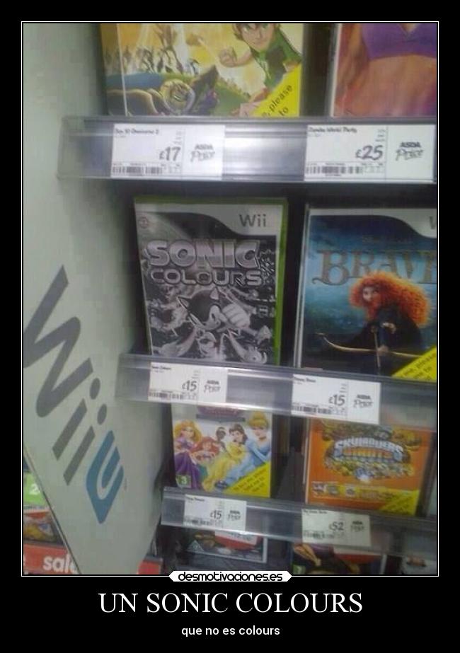 UN SONIC COLOURS - 