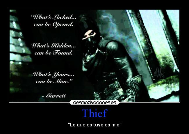 Thief - Lo que es tuyo es mio