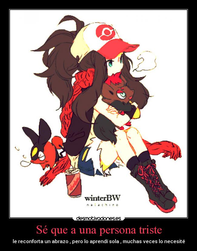 Sé que a una persona triste - 