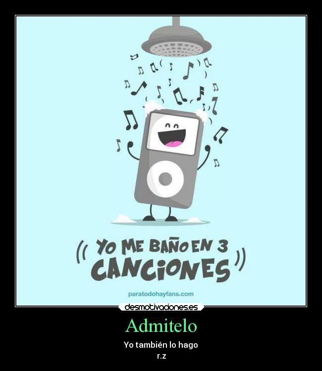 Admitelo - Yo también lo hago
r.z
