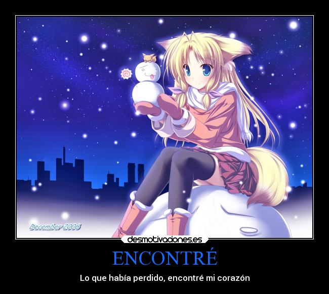 ENCONTRÉ - Lo que había perdido, encontré mi corazón