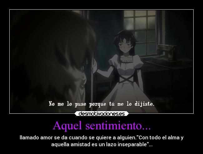 Aquel sentimiento... - 