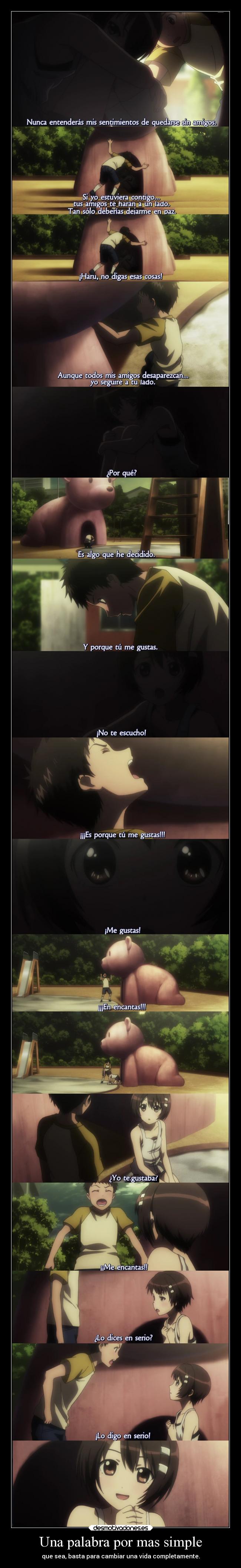 Una palabra por mas simple -