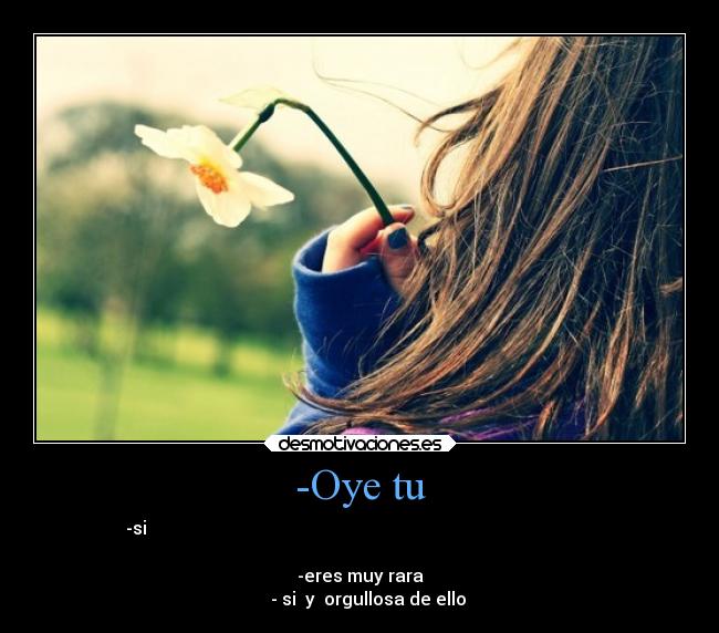 -Oye tu - 