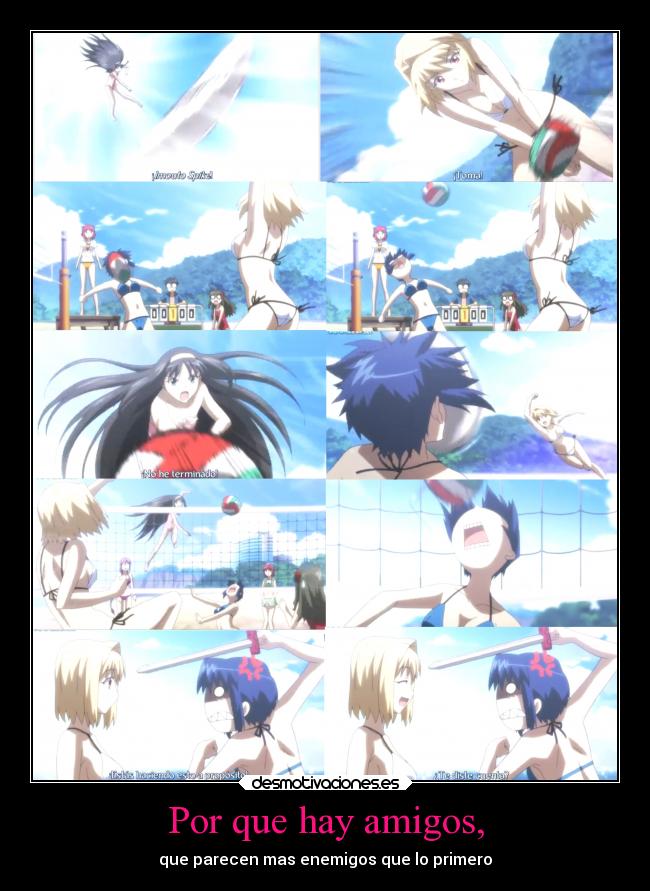 Por que hay amigos, - 