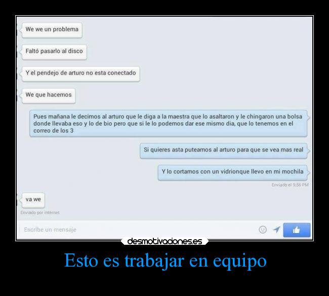 carteles amigos trabajo escuela equipo desmotivaciones