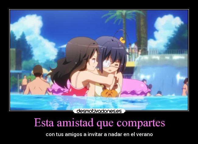 Esta amistad que compartes -