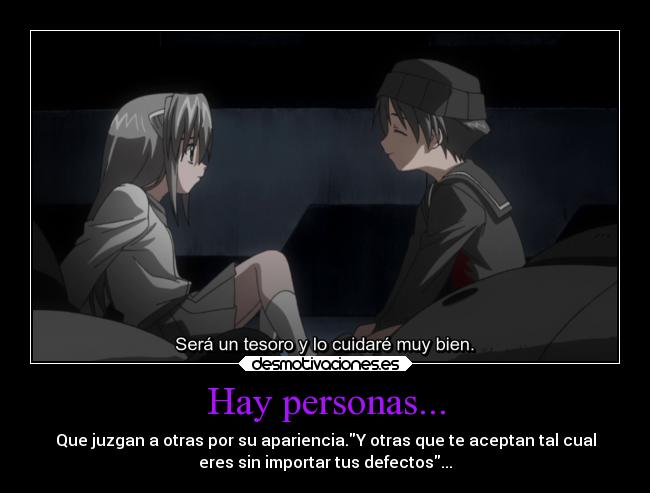 Hay personas... -