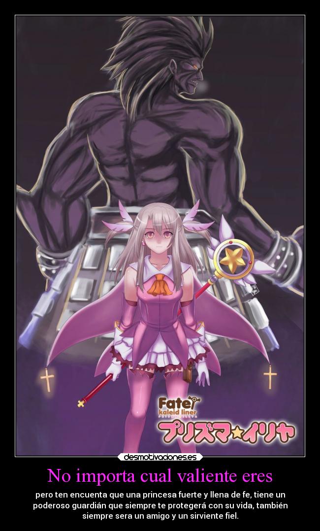 No importa cual valiente eres - 