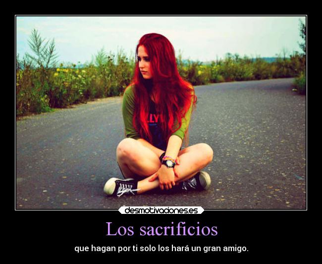 Los sacrificios - 