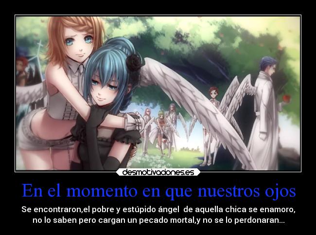 En el momento en que nuestros ojos - 