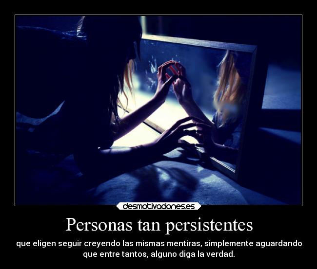 Personas tan persistentes -