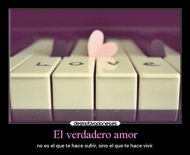 El verdadero amor - 
