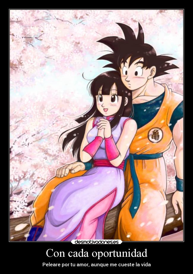 Con cada oportunidad - Peleare por tu amor, aunque me cueste la vida