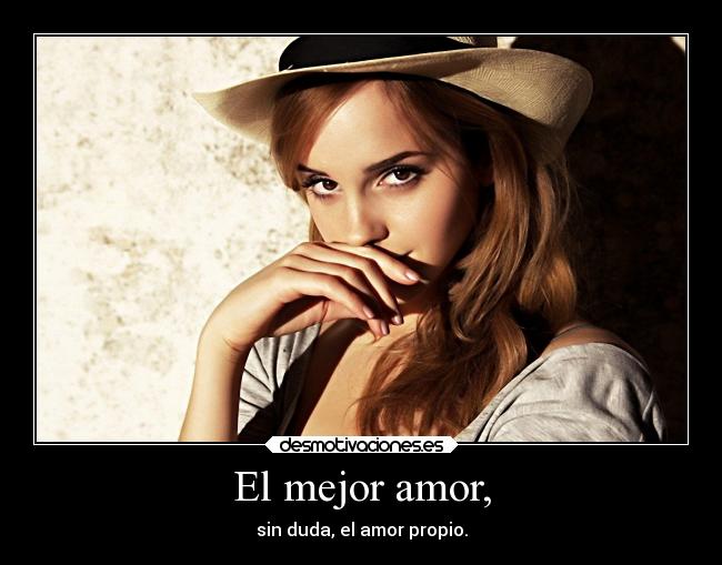 El mejor amor, - 